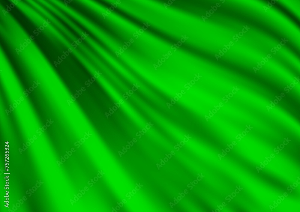 Obraz premium Light Green vector pattern with curved circles.