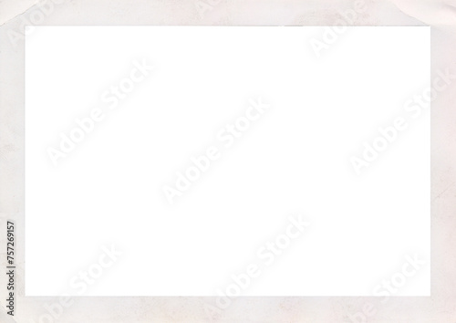 Vintage Photo Paper Frame, Rectangle 3