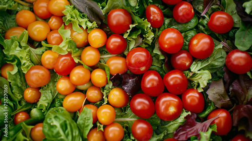 Salad includes like colour varies
