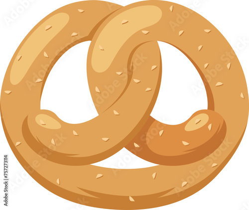 pretzel salt snack