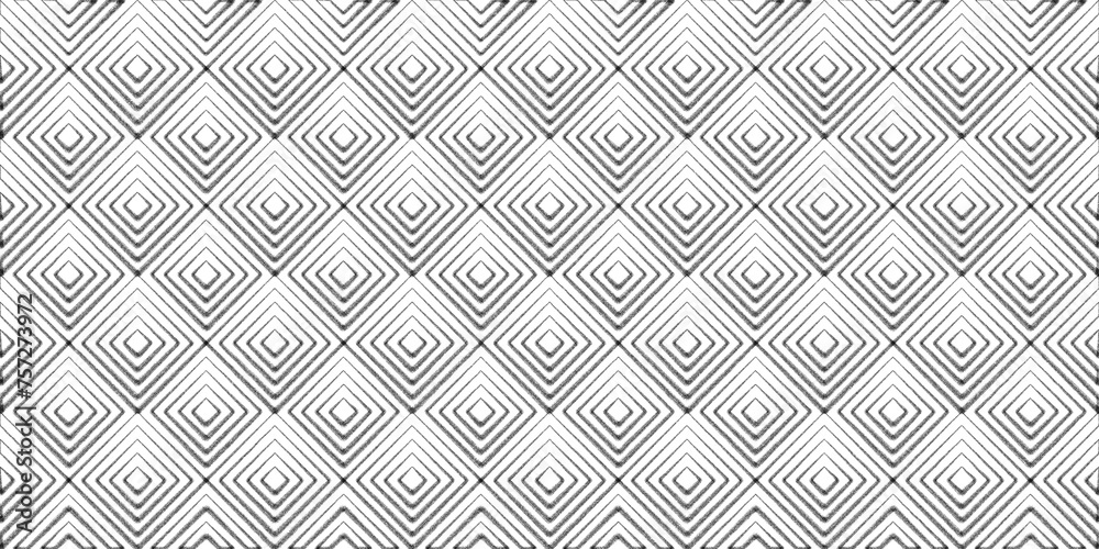 black and white seamless pattern - obrazy, fototapety, plakaty 