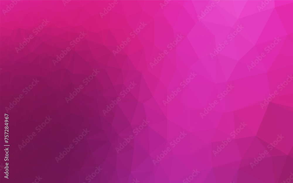 Light Pink vector abstract polygonal cover. Light Pink vector abstract polygonal cover.