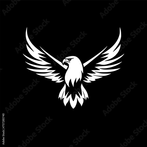 Eagle - High Quality Vector Logo - Vector illustration ideal for T-shirt graphic © CreativeOasis