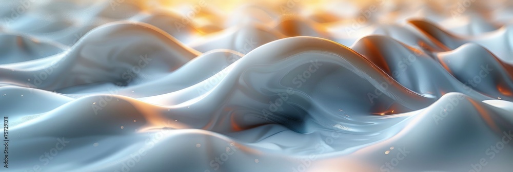 Obraz premium Abstract White 3D Studio Background Cosmet, Background HD, Illustrations