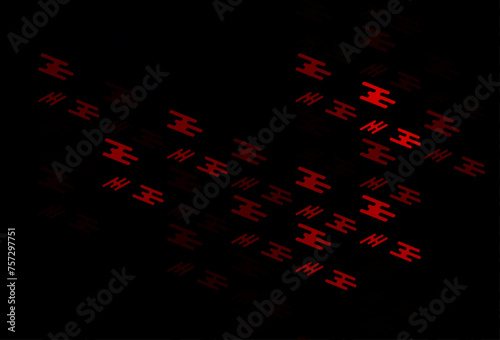 Dark Red vector layout with flat lines.