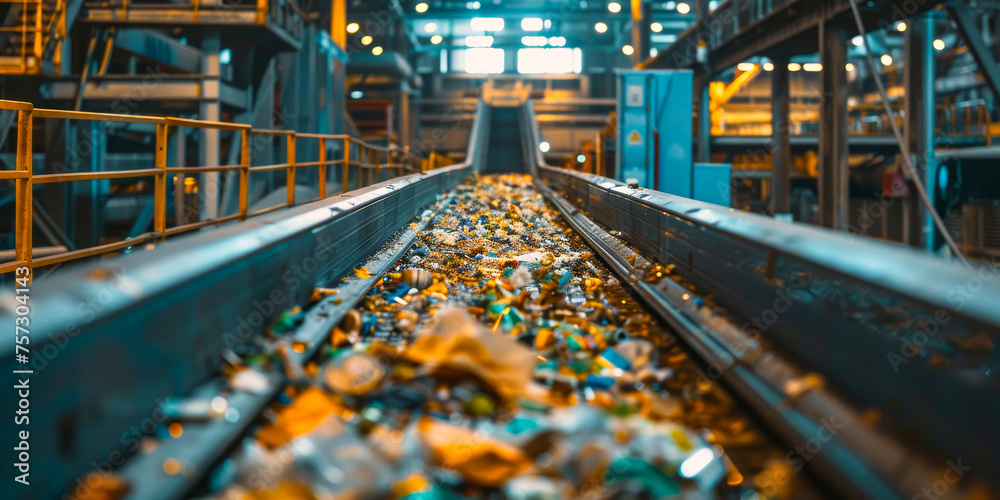 Recycling Plant Conveyor Belt