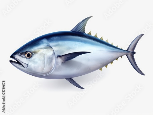 fish isolated on white
