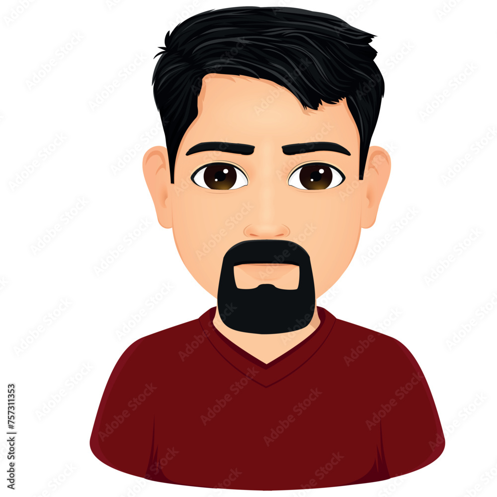 Portrait of mature man with beard Portrait of mature man with beard