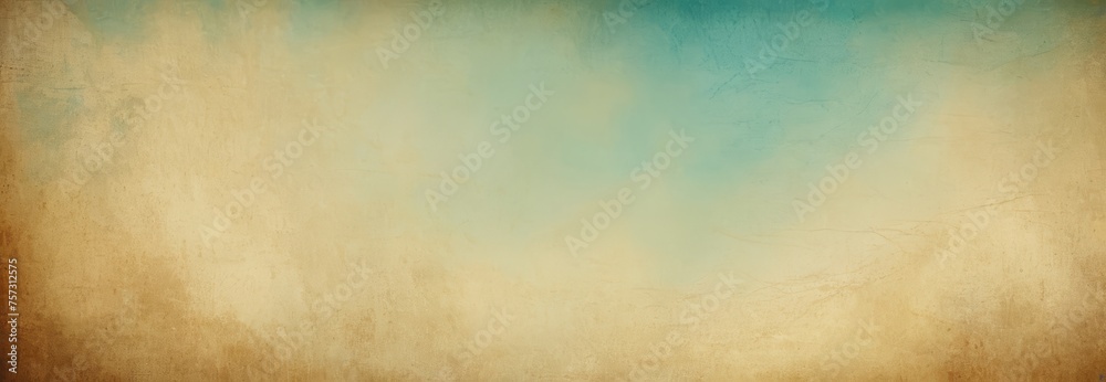 Texture grunge paper.Vintage-retro style. White watercolor banner with a blue tint. Wide Panoramic. Concept Print, design, background, interior, cover.