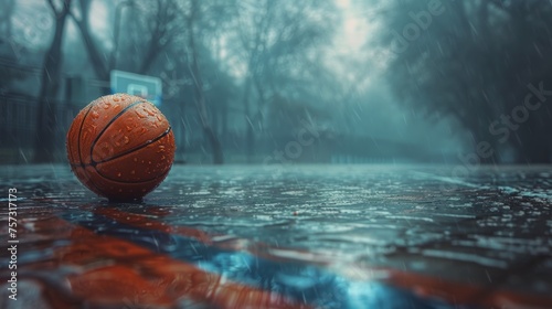 Soccer Ball on Field