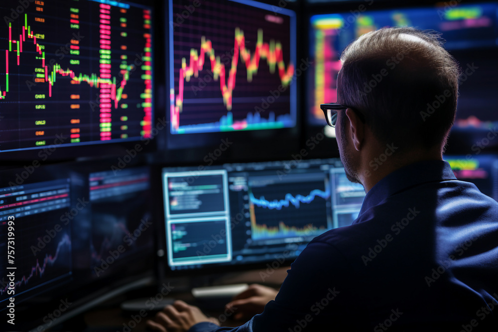 Hard working person in modern interior office programming writing web java script code AI technology generation Hard working person in modern interior office programming writing web java script code AI technology generation