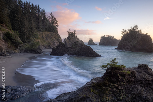 The very popular Secret Beach, Oregon.