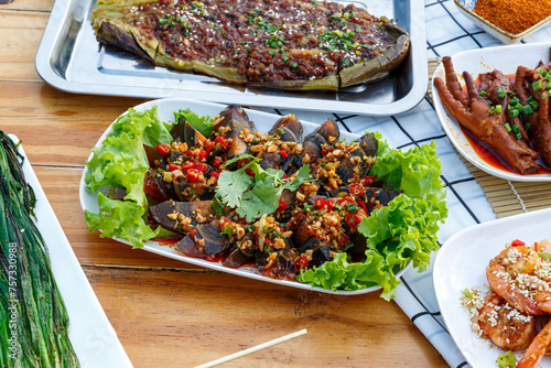 Spicy Century Egg Salad (Yum Kai Yeaw Ma) photo