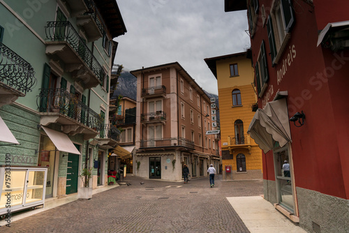 Malcesine village view with narrow roads during out of season time © Wolfgang Hauke
