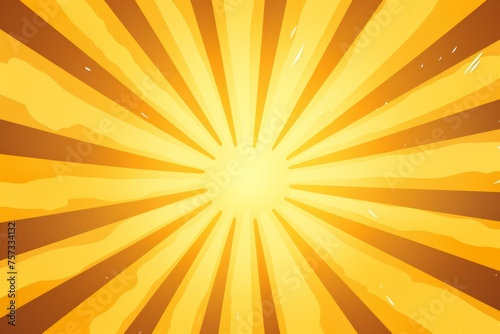 Dynamic sunburst background with golden yellow bursts. Luminous and vibrant.