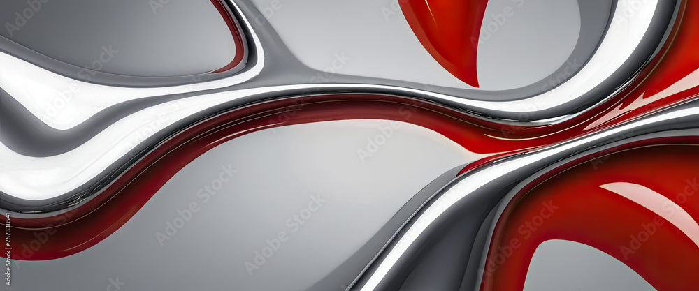 Chrome Essence: Abstract Harmony Chrome Essence: Abstract Harmony