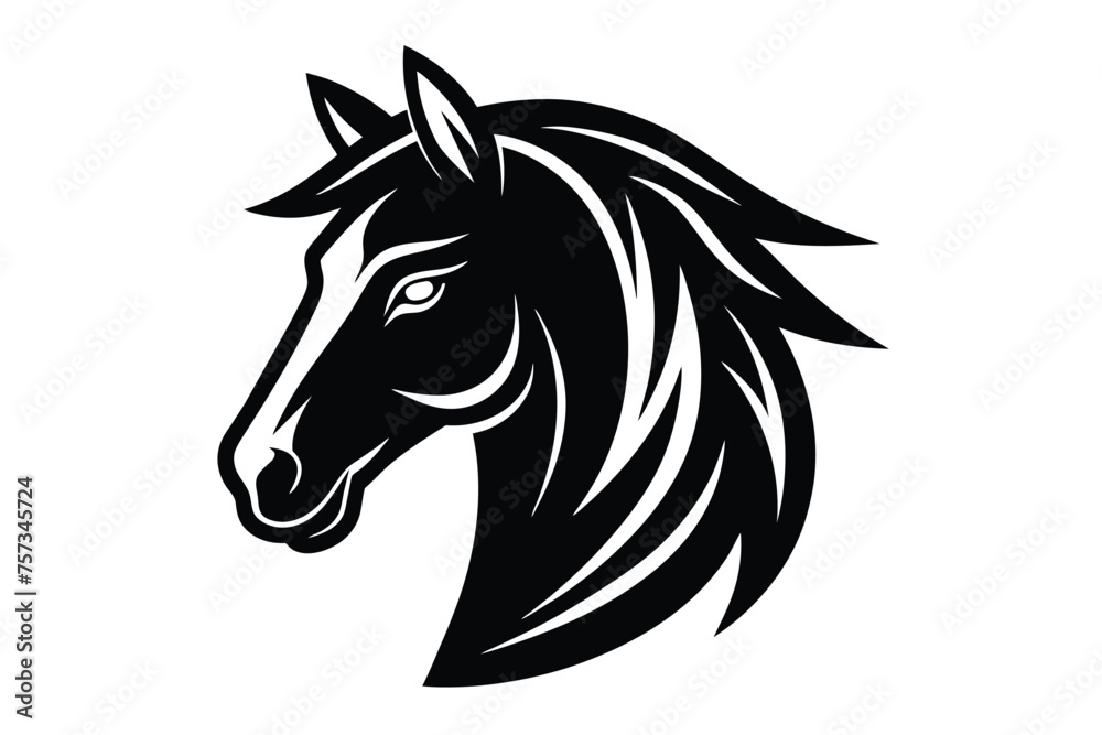 horse head icon vector illustration design 9.eps