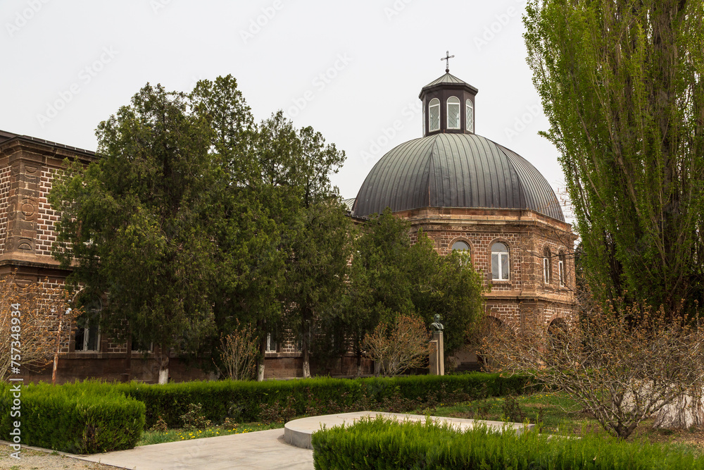 Holy Etchmiadzin church near Yerevan, the capital of Armenia