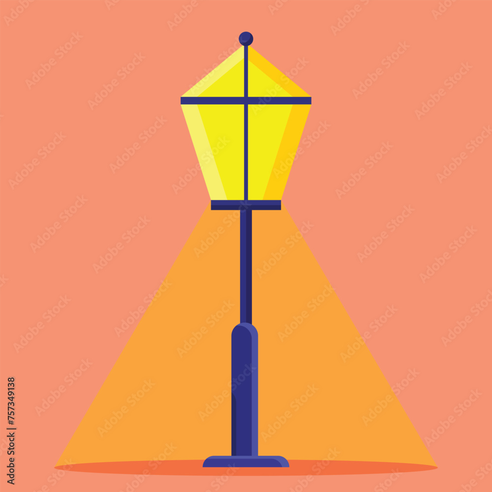 Garden lamp icon. Subtable to place on light, outdoor, etc. Garden lamp icon. Subtable to place on light, outdoor, etc.