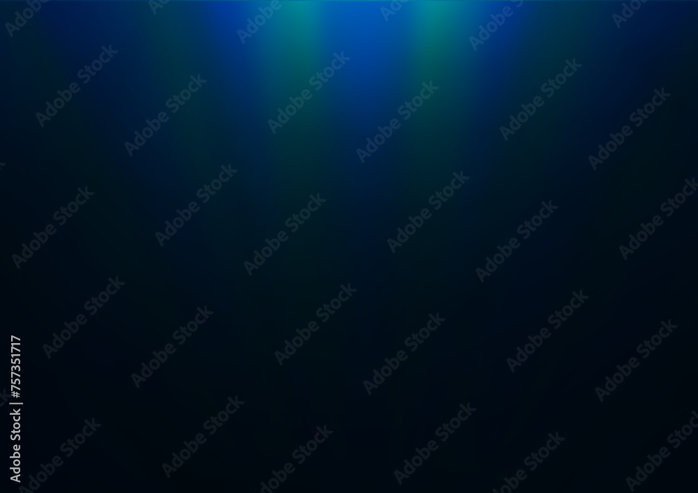 Dark BLUE vector blurred background.