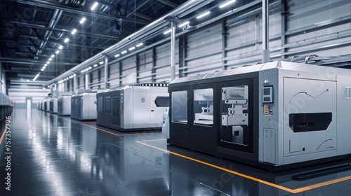 Massive 3D printers fabricating complex components for next-generation technology in a state-of-the-art facility