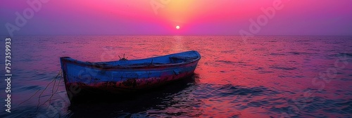 Stunning Pinkpurple Sunrise On Kiev Sea, Background HD, Illustrations photo