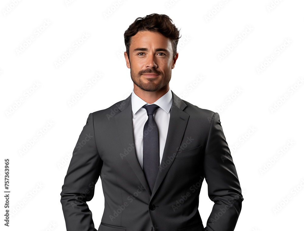 portrait of smiling businessman in suit, professional confident guy in formal attire portrait of smiling businessman in suit, professional confident guy in formal attire