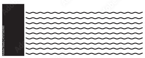 deep water icon or logo isolated sign symbol vector illustration - high quality black style vector icons