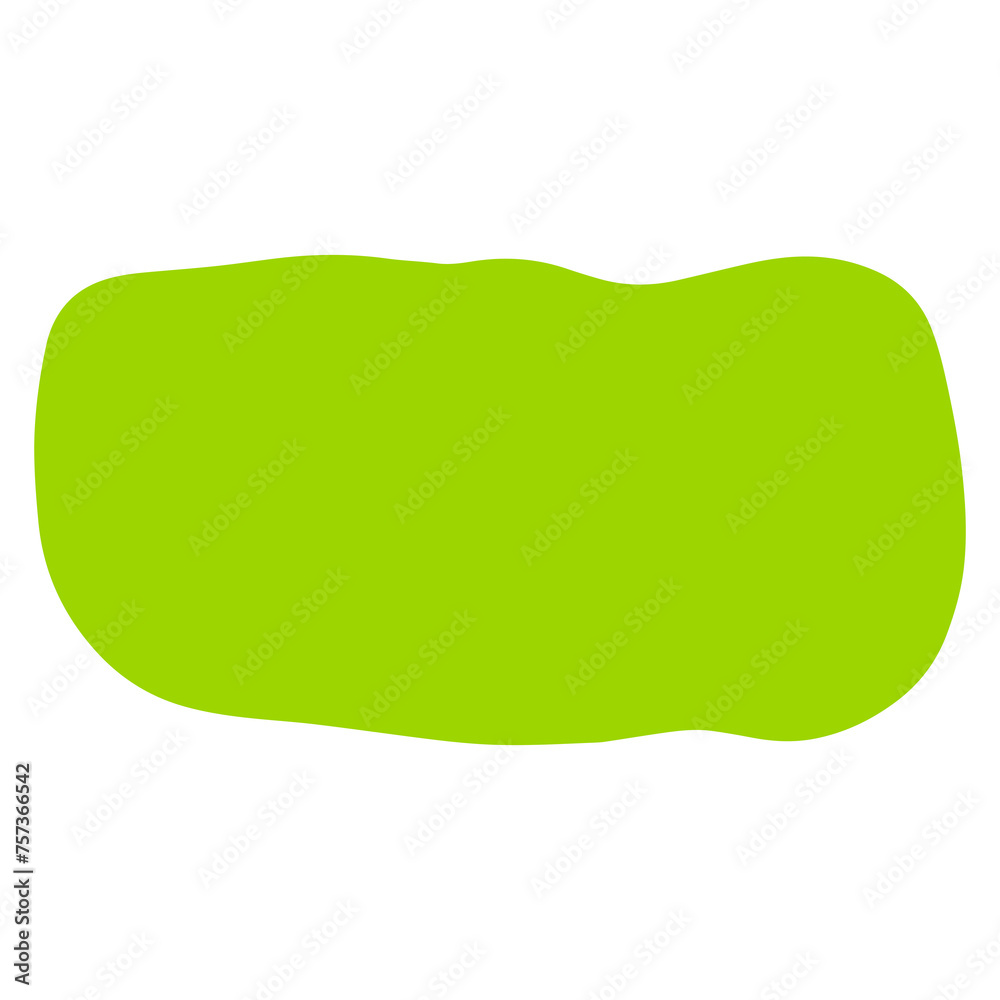 green shape element green shape element