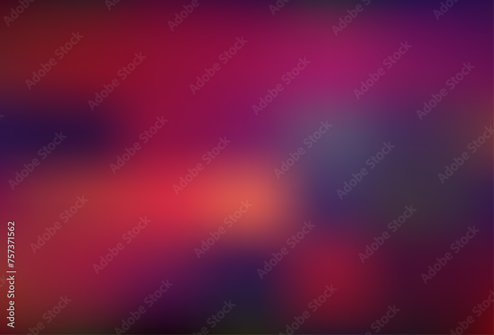 Dark Pink vector abstract blurred pattern.