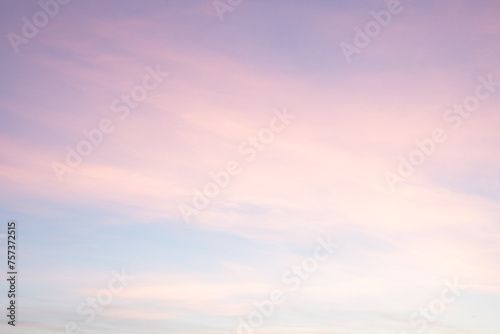 soft pastel colored sky background, light pink and purple