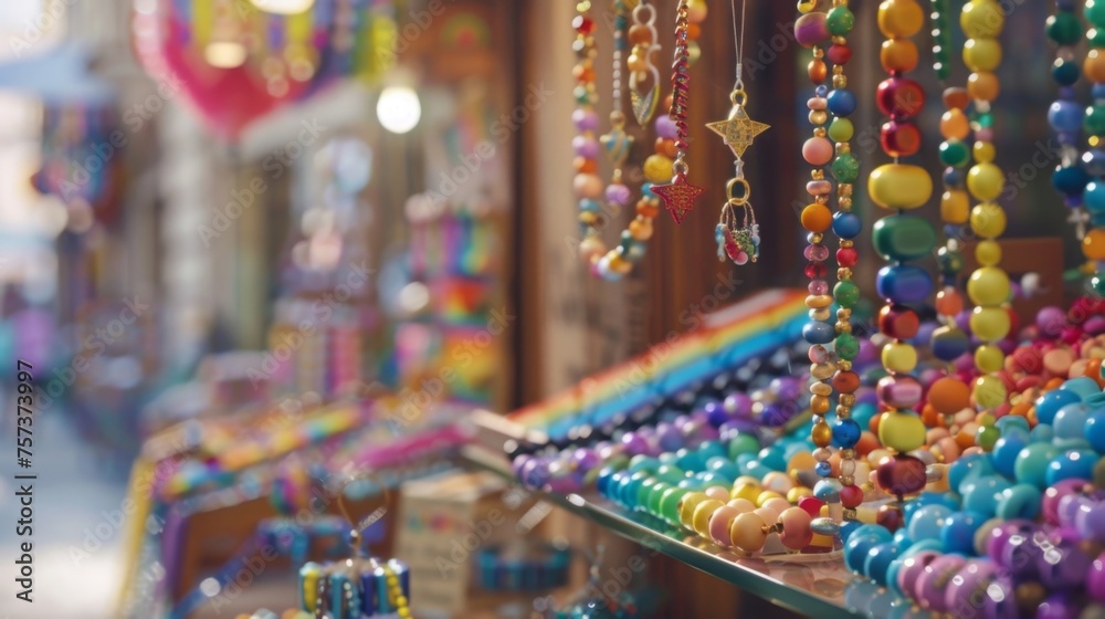 Exploring the Colorful World of Beads: A Close-up on Beadwork Craftsmanship