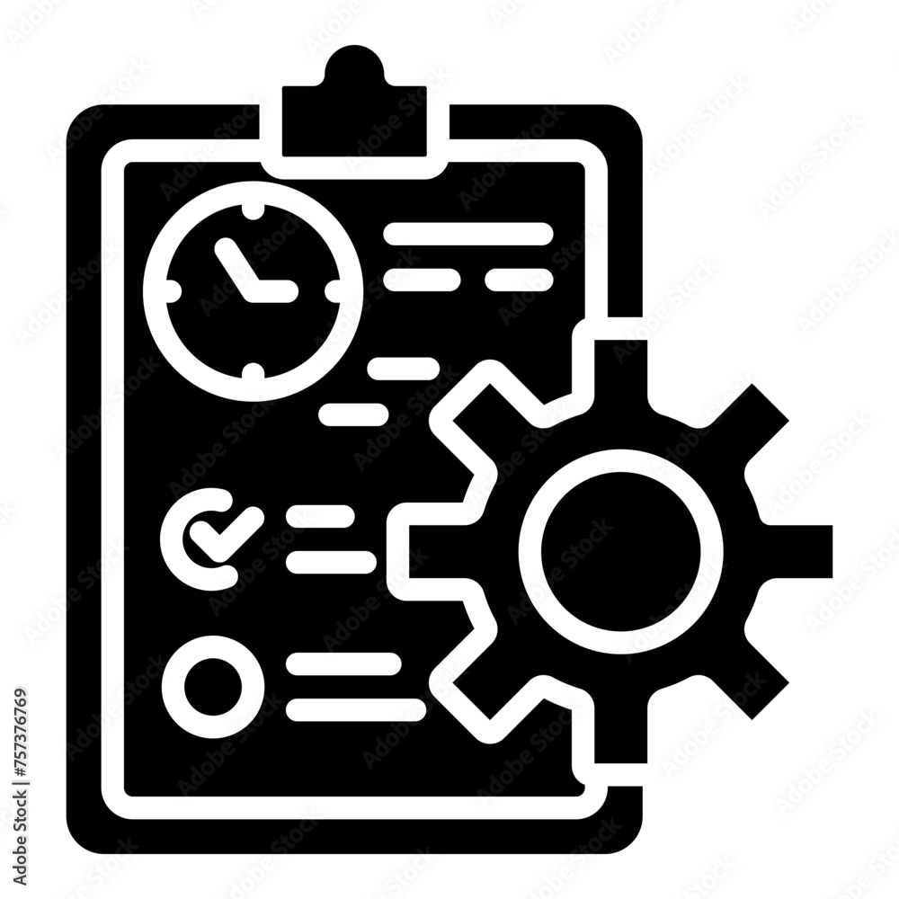 Project Management Icon Project Management Icon