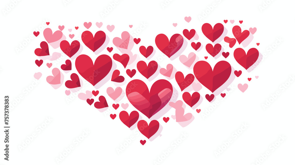Valentines Day heart design