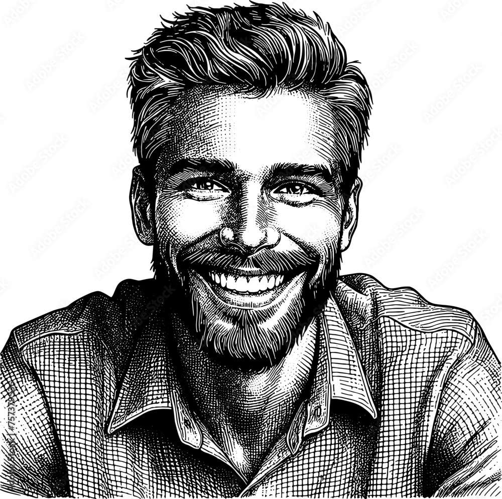 Smiling Man Portrait Smiling Man Portrait