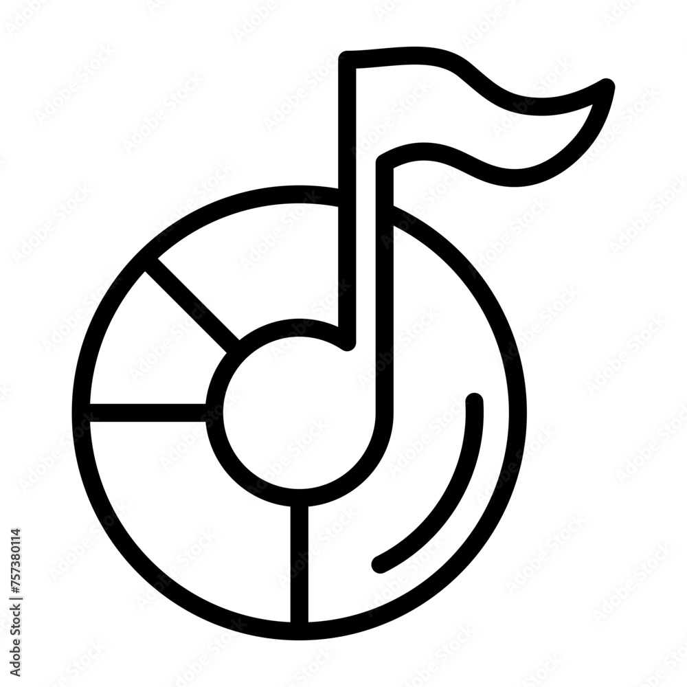 Obraz premium Music Icon