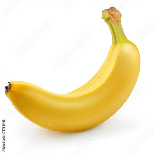 banana, isolated, white background