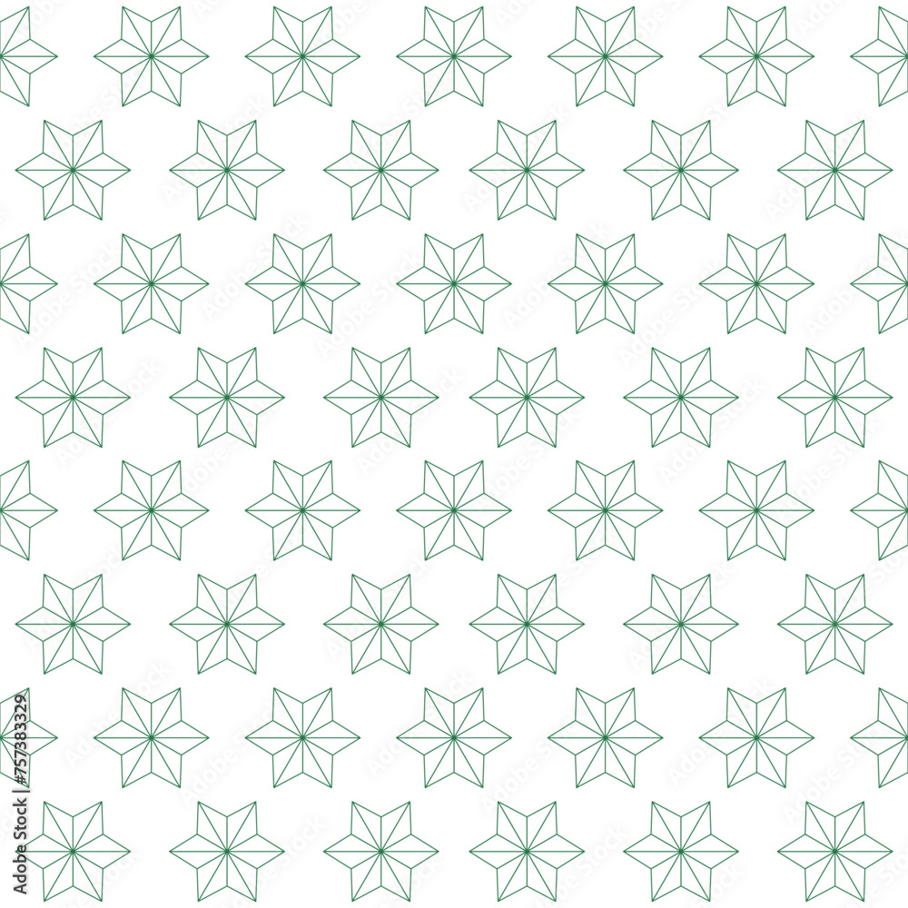 Seamless Japanese pattern with white hemp leaf motif vector illustration Seamless Japanese pattern with white hemp leaf motif vector illustration