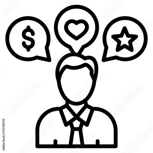 Expectation Icon For Design Element