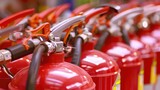 Fire safety. Several fire extinguishers. Rapid response: Fire extinguishers provide immediate access to firefighting capabilities, minimizing damage.