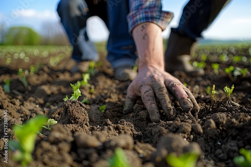 agriculture crops at the field