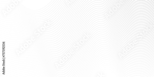 Abstract white blend digital wave lines and technology transparent background. Minimal carve wavy white and gray flowing wave lines and glowing moving lines. Futuristic sound wave lines background.