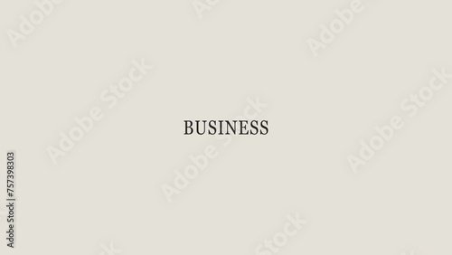Animated business character background image Business launch introduction video concept background photo