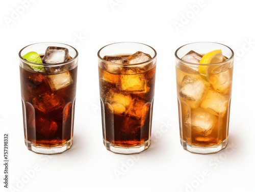 Cuba Libre collection set isolated on transparent background, transparency image, removed background