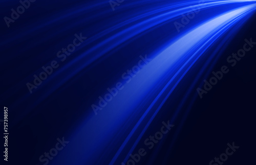 blue motion light abstract background © thekopmylife
