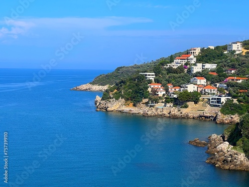 Montenegro Adriatic sea Ulcinj town
