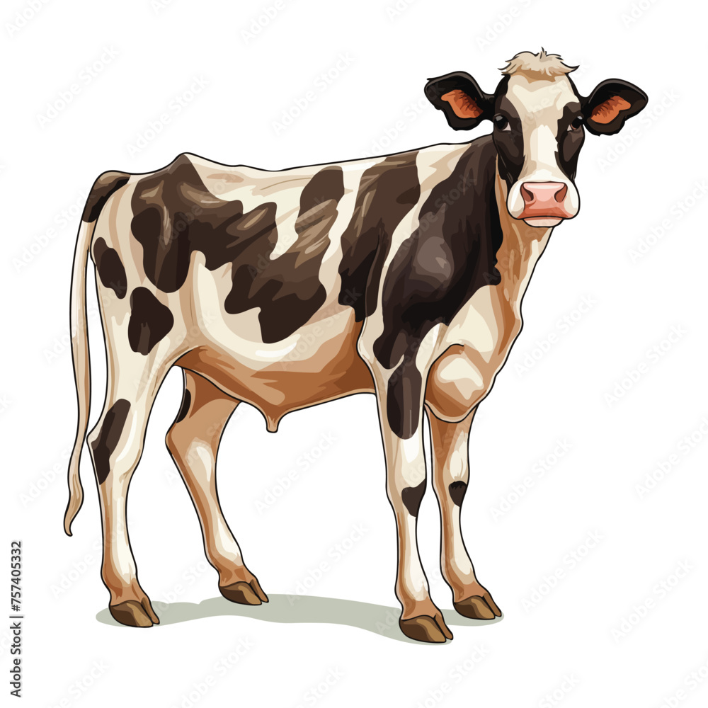 Cow Clipart isolated on white background