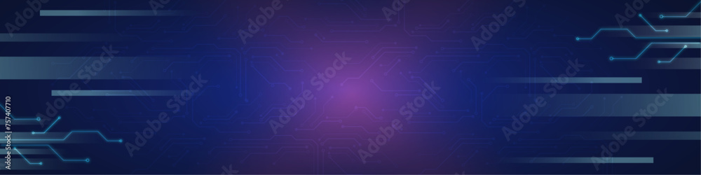 Abstract futuristic circuit board Illustration, Circuit board with various technology elements. Circuit board pattern for technology background. Vector illustration
