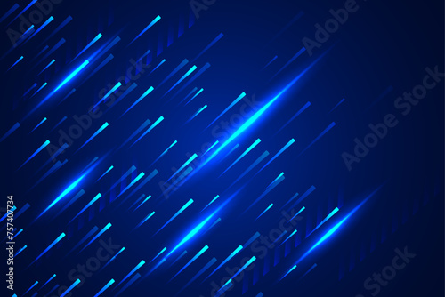 Uptrend abstract background. A group of digital blue arrows point up in the air shows feeling that rise, growth, motivation, hope, and more positive meaning. 
