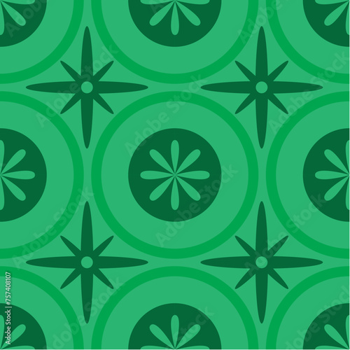 seamless pattern with leaves